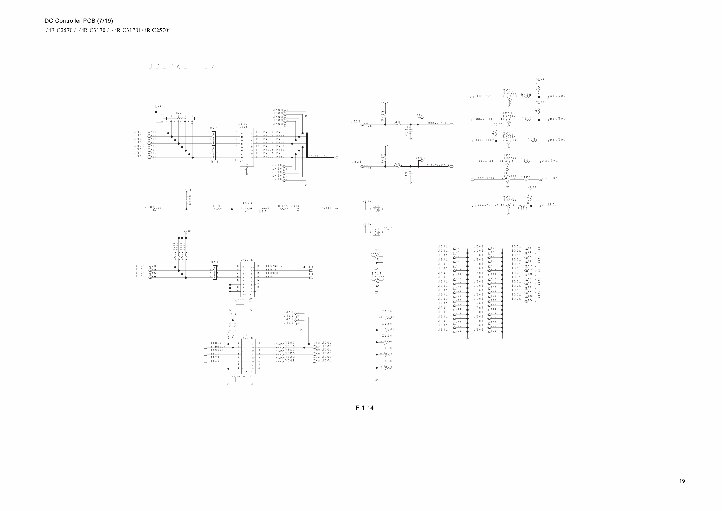 Canon imageRUNNER-iR C3100 C3170 C2580 Circuit Diagram-2
